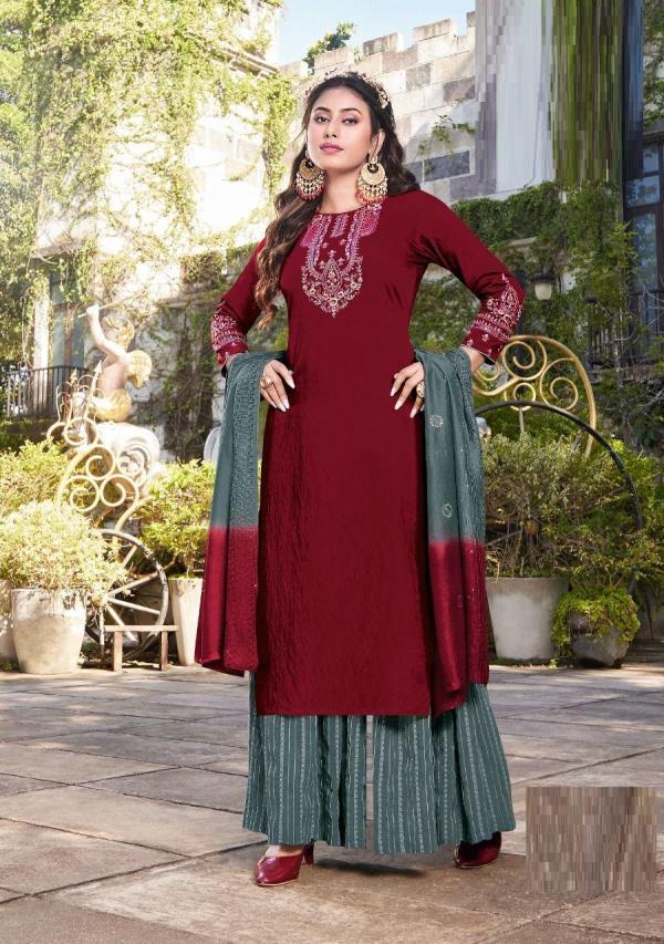 Ladies Flavour Ruhana 5 Pure Viscose  Embroidey Designer Readymade Collection